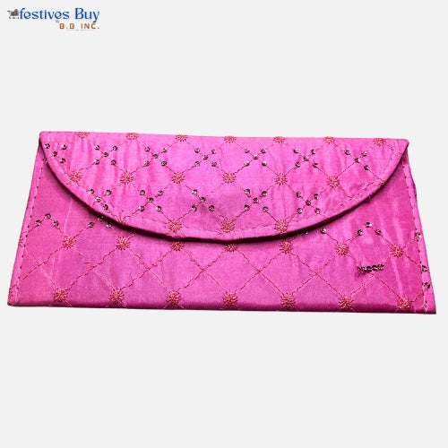 Elegant Embroidered Shagun Envelope Clutch – Set of 3 | Festives Buy