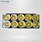 Decorated Tealight Candle Set – 10 Piece Designer Festive Decorative Candles by Festives Buy