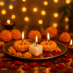 Designer Imarti & Kaju Katli Candles Set by Festives Buy