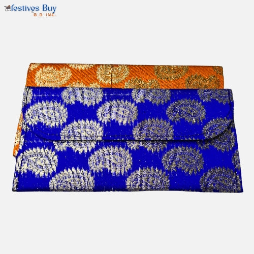 Festives Buy Brocade Shagun Envelope Clutch Set of 2 – Wedding & Festive Gifting