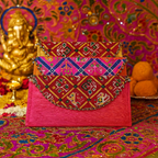 Festives Buy Ethnic Embroidered Shagun Envelope Clutch Set of 3 – Premium Festive & Wedding Gifting