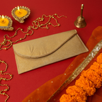 Festives Buy Golden Shagun Envelope Clutch – Elegant Festive & Wedding Gifting
