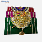 Festives Buy Handcrafted Zari Shagun Envelope Clutch Set of 3 – Premium Wedding & Festive Gifting