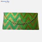 Festives Buy Zigzag Embroidered Shagun Envelope Clutch Set of 4 – Premium Festive & Wedding Gifting