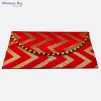 Festives Buy Zigzag Embroidered Shagun Envelope Clutch Set of 4 – Premium Festive & Wedding Gifting