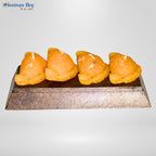 Gujiya Shaped Candle Set – Festive Designer Sweet-Themed Decorative Candles by Festives Buy