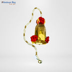 Royal Floral Hanging LED Diya – 29 Inch Battery Operated Decorative Lamp by Festives Buy