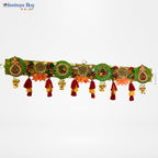 Shubh Labh Designer Toran – 40 Inch Traditional Door Hanging with Tassels & Auspicious Motifs by Festives Buy